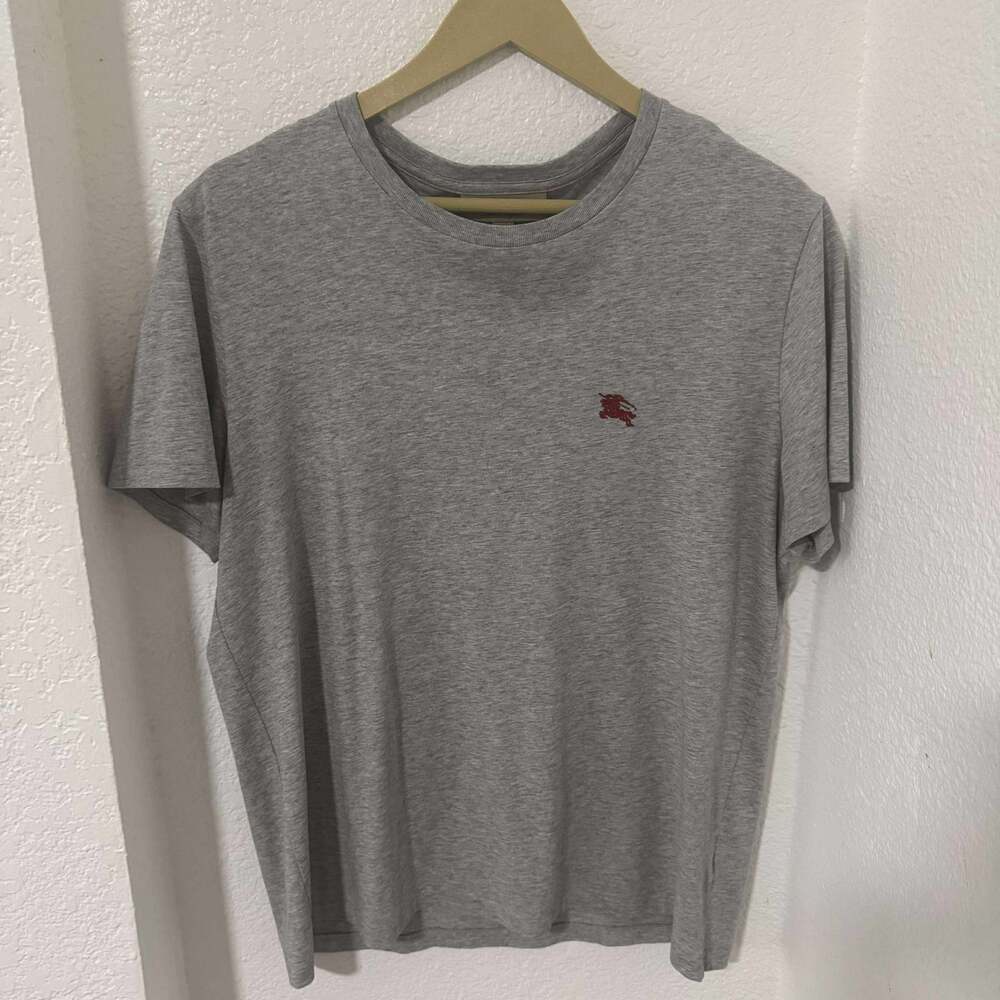 Burberry Brit Crew Neck Short Sleeve Grey T-Shirts,